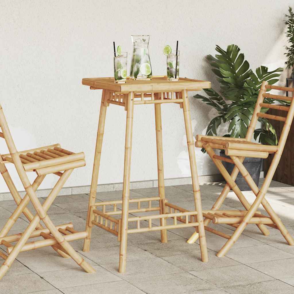 Bar För Utomhusbruk T 55X55X100 Cm Bambu