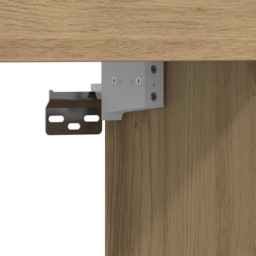 Tv-Skåp Artisan Ek 152 X 22 X 113 Cm Konstruerat Trä