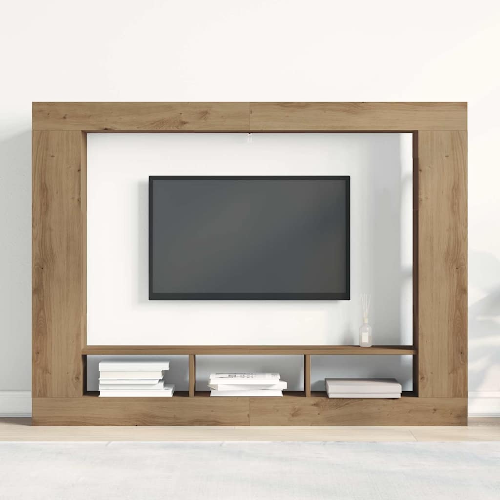 Tv-Skåp Artisan Ek 152 X 22 X 113 Cm Konstruerat Trä
