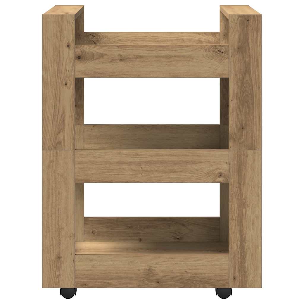 Köksvagn Artisan Ek 60 X 45 X 80 Cm Konstruerat Trä