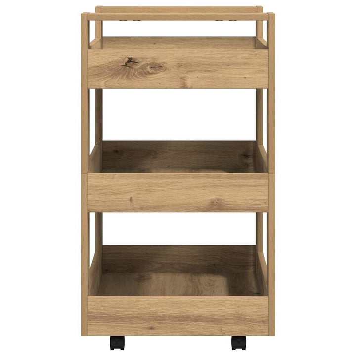 Köksvagn Artisan Ek 60 X 45 X 80 Cm Konstruerat Trä