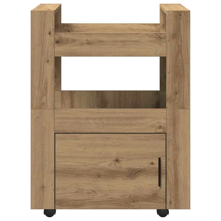 Köksvagn Artisan Ek 60 X 45 X 80 Cm Konstruerat Trä