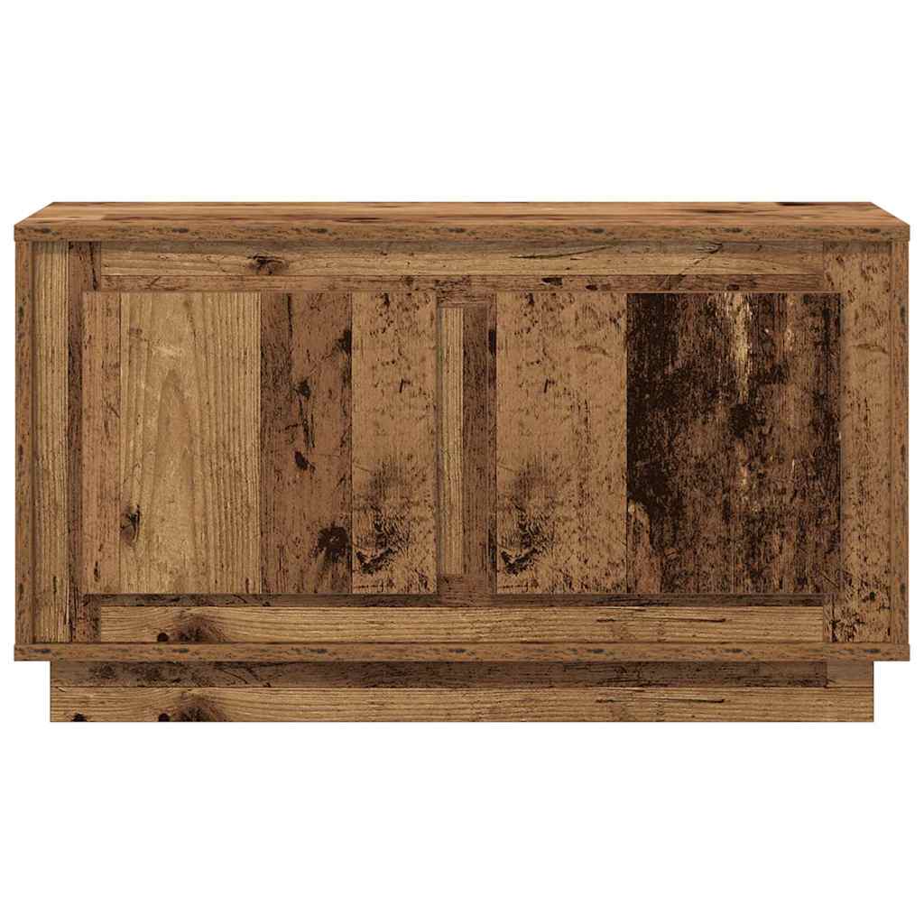 Tv-Skåp Gammalt Trä 80 X 35 X 45 Cm Konstruerat Trä