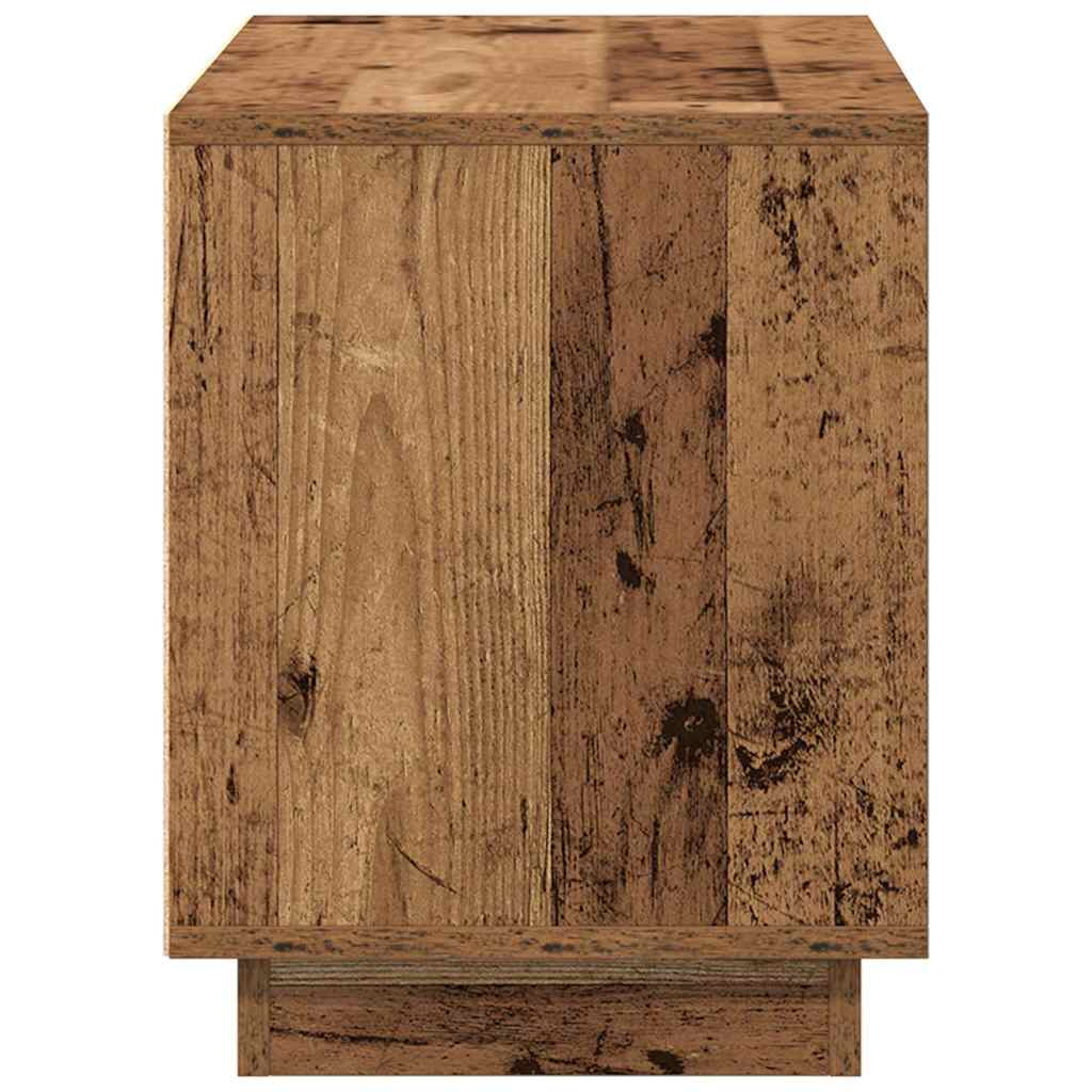 Tv-Skåp Gammalt Trä 80 X 35 X 45 Cm Konstruerat Trä