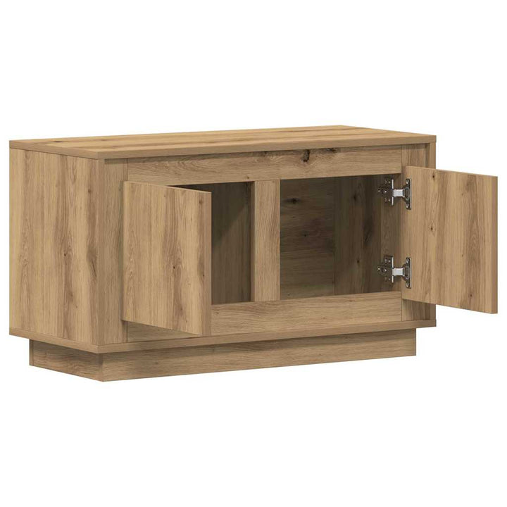 Tv-Skåp Artisan Ek 80 X 35 X 45 Cm Konstruerat Trä