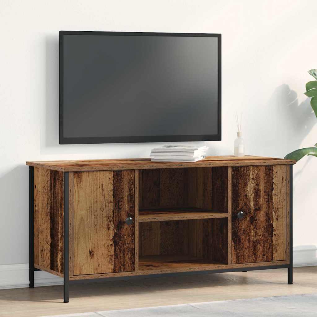 Tv-Skåp Gammalt Trä 100 X 40 X 50 Cm Konstruerat Trä