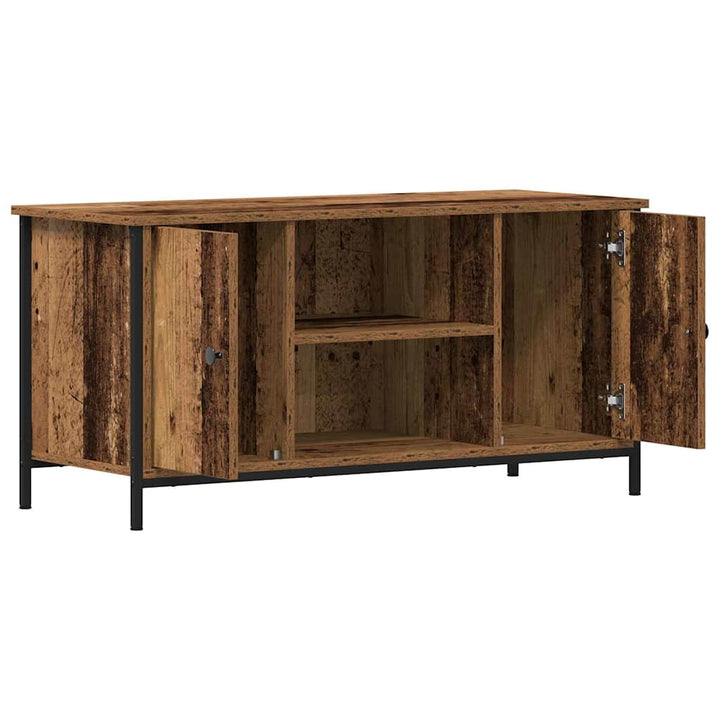 Tv-Skåp Gammalt Trä 100 X 40 X 50 Cm Konstruerat Trä