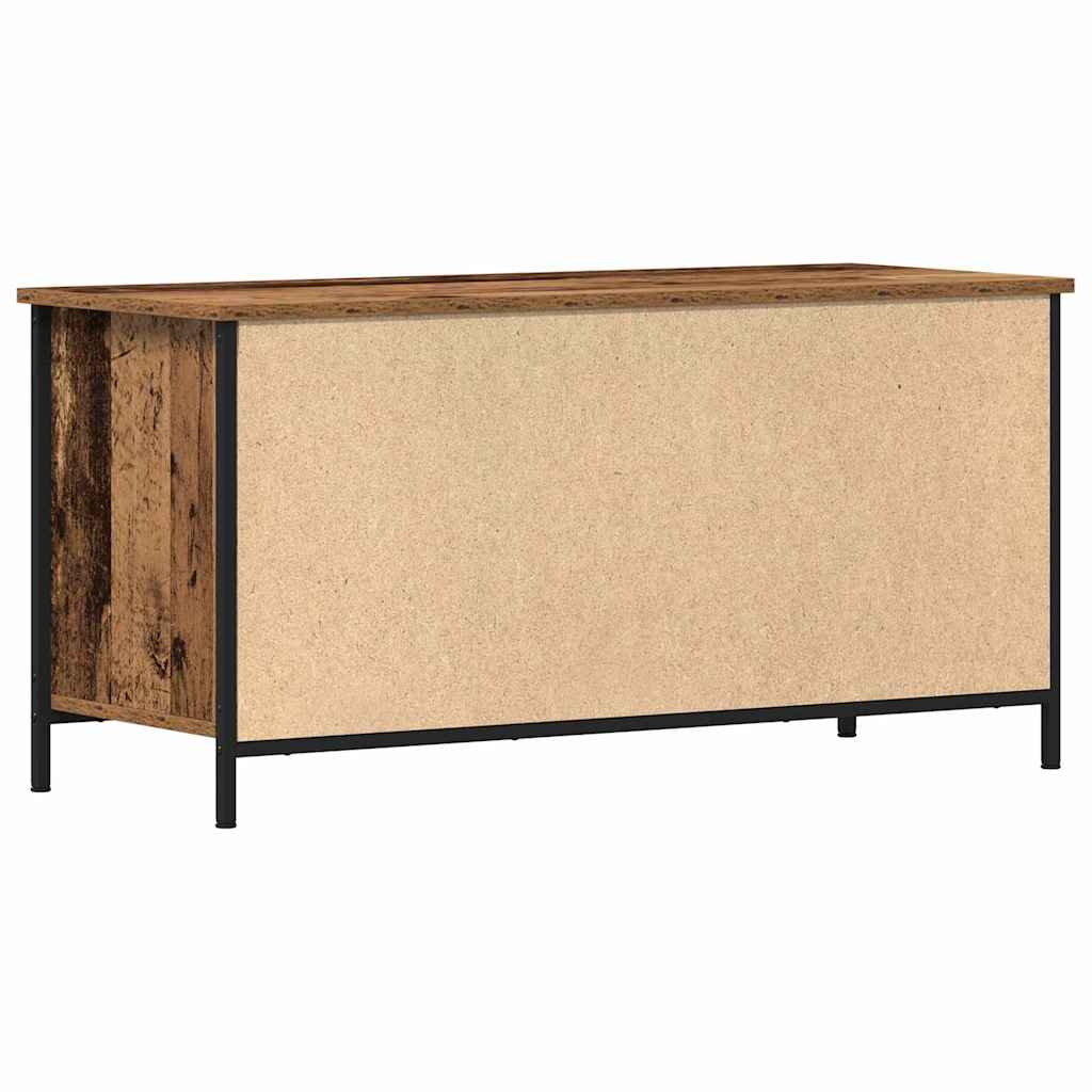 Tv-Skåp Gammalt Trä 100 X 40 X 50 Cm Konstruerat Trä