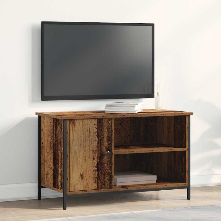 Tv-Skåp Gammalt Trä 80 X 40 X 50 Cm Konstruerat Trä