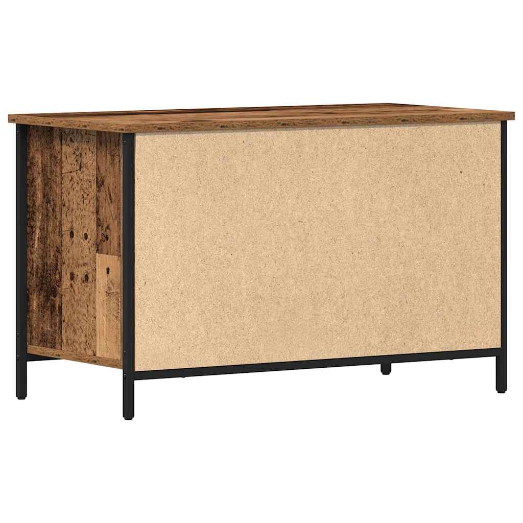 Tv-Skåp Gammalt Trä 80 X 40 X 50 Cm Konstruerat Trä