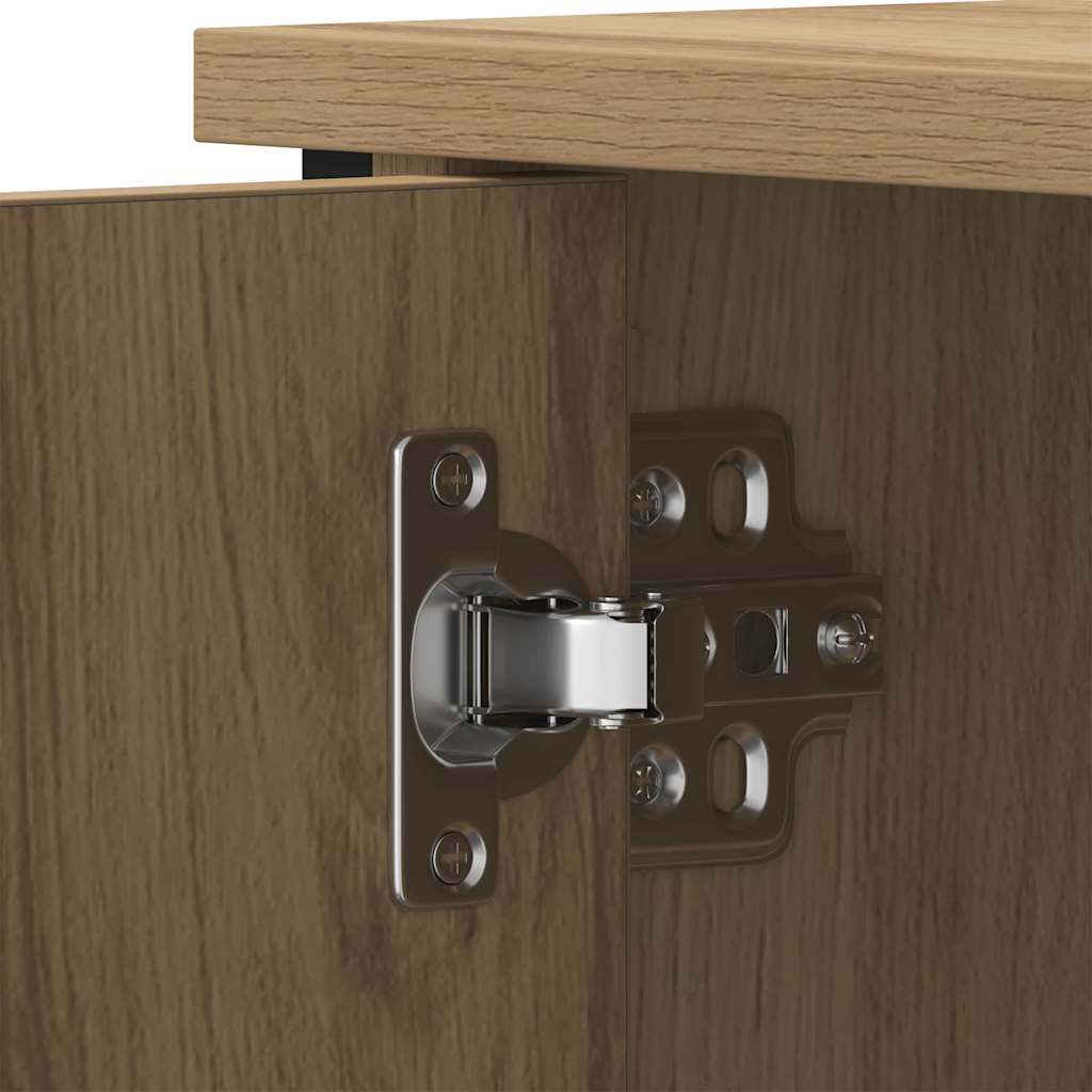 Tv-Skåp Artisan Ek 80 X 40 X 50 Cm Konstruerat Trä