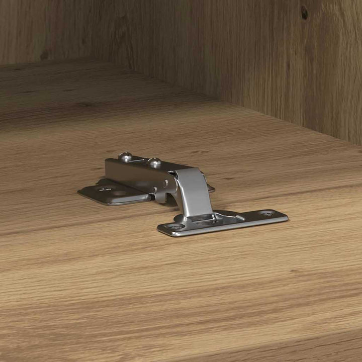Tv Vägghylla Artisan Ek 100 X 30 X 30 Cm Konstruerat Trä