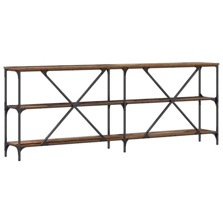 Konsolbord Gammalt Trä 200 X 30 X 75 Cm Konstruerat Trä