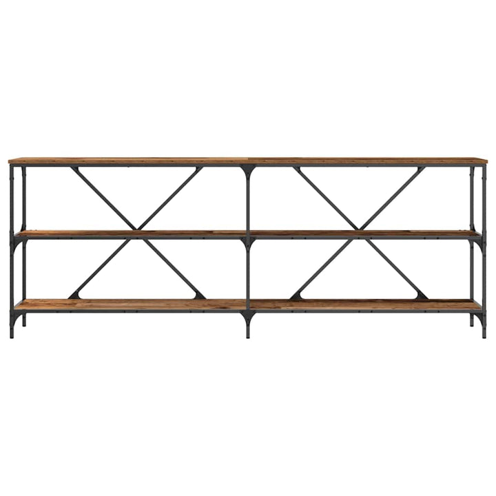 Konsolbord Gammalt Trä 200 X 30 X 75 Cm Konstruerat Trä