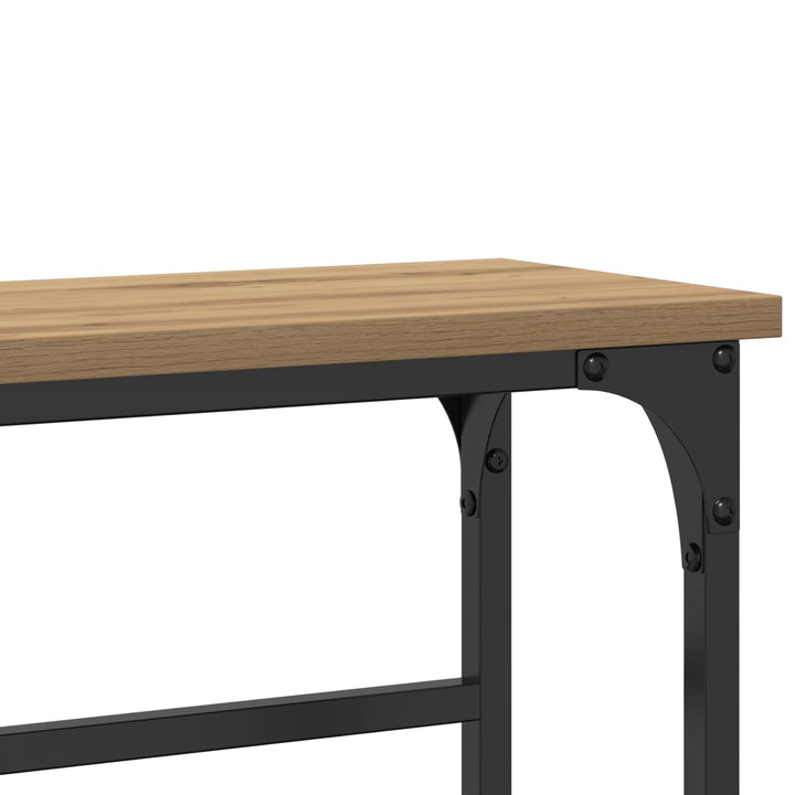 Konsolbord Artisan Ek 75 X 19,5 X 75 Cm Konstruerat Trä