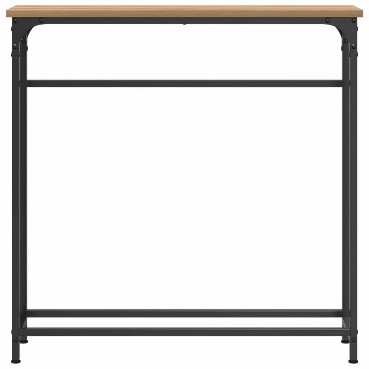 Konsolbord Artisan Ek 75 X 19,5 X 75 Cm Konstruerat Trä
