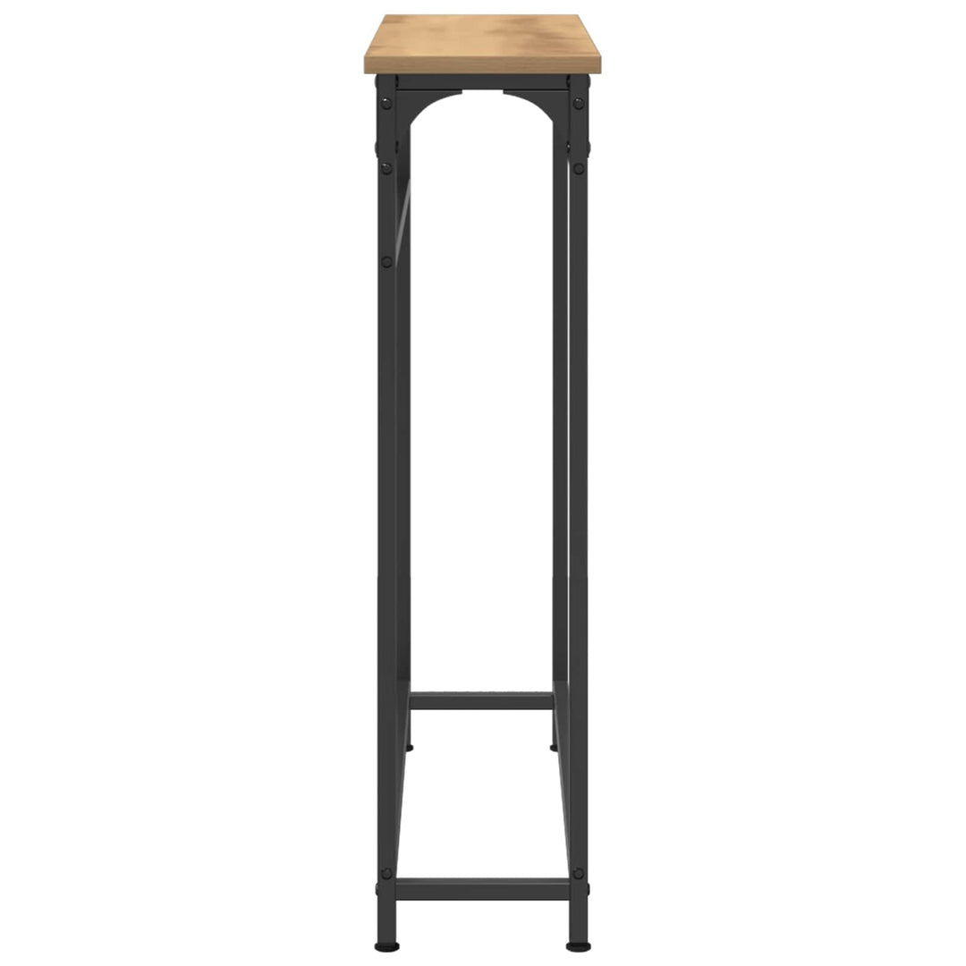 Konsolbord Artisan Ek 75 X 19,5 X 75 Cm Konstruerat Trä