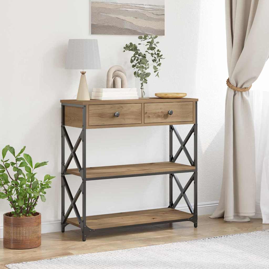 Konsol Bord Artisan Ek 75 X 28 X 75 Cm