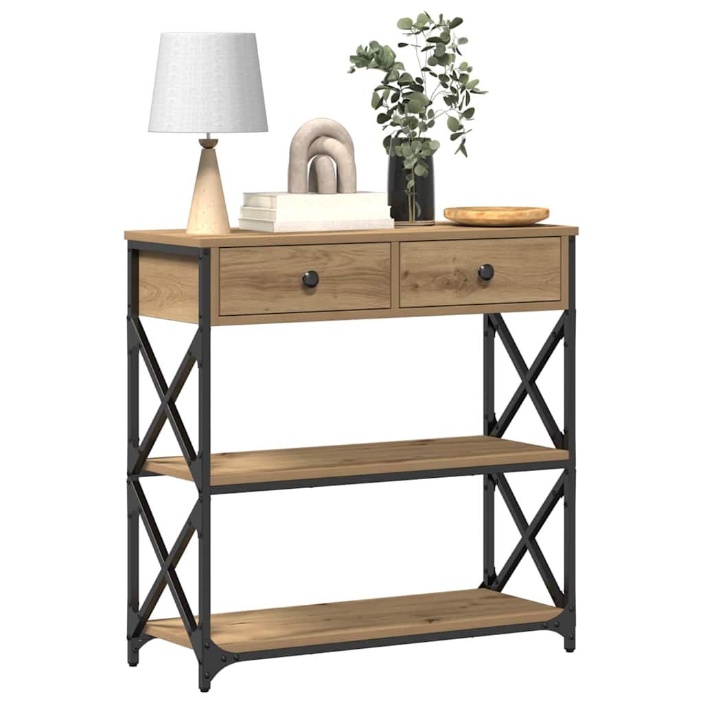 Konsol Bord Artisan Ek 75 X 28 X 75 Cm