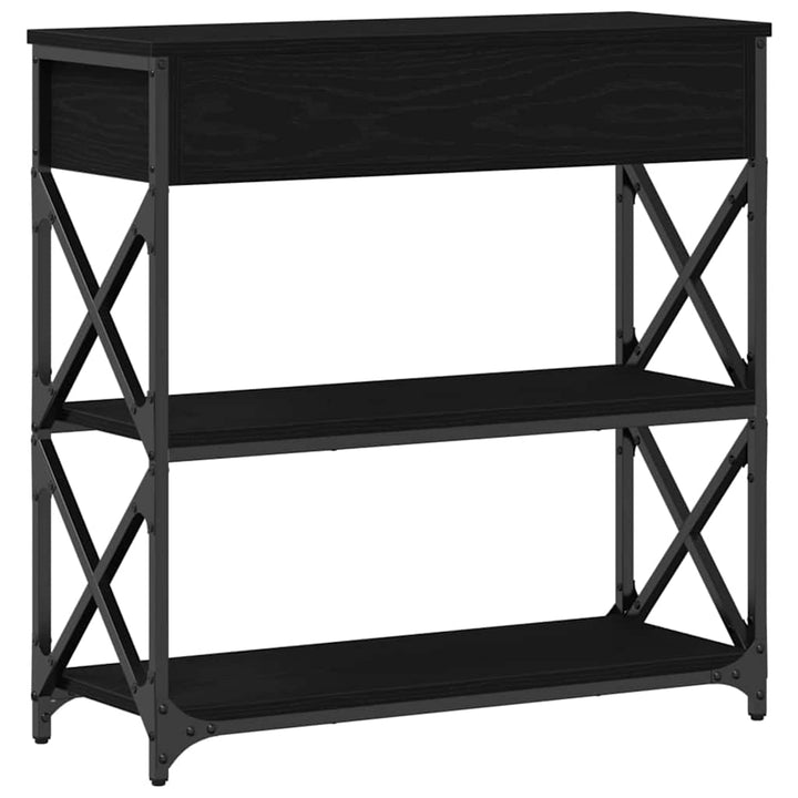 Konsol Bord Svart Ek 75 X 28 X 75 Cm