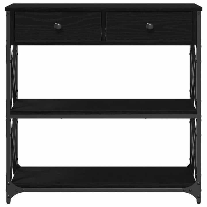 Konsol Bord Svart Ek 75 X 28 X 75 Cm