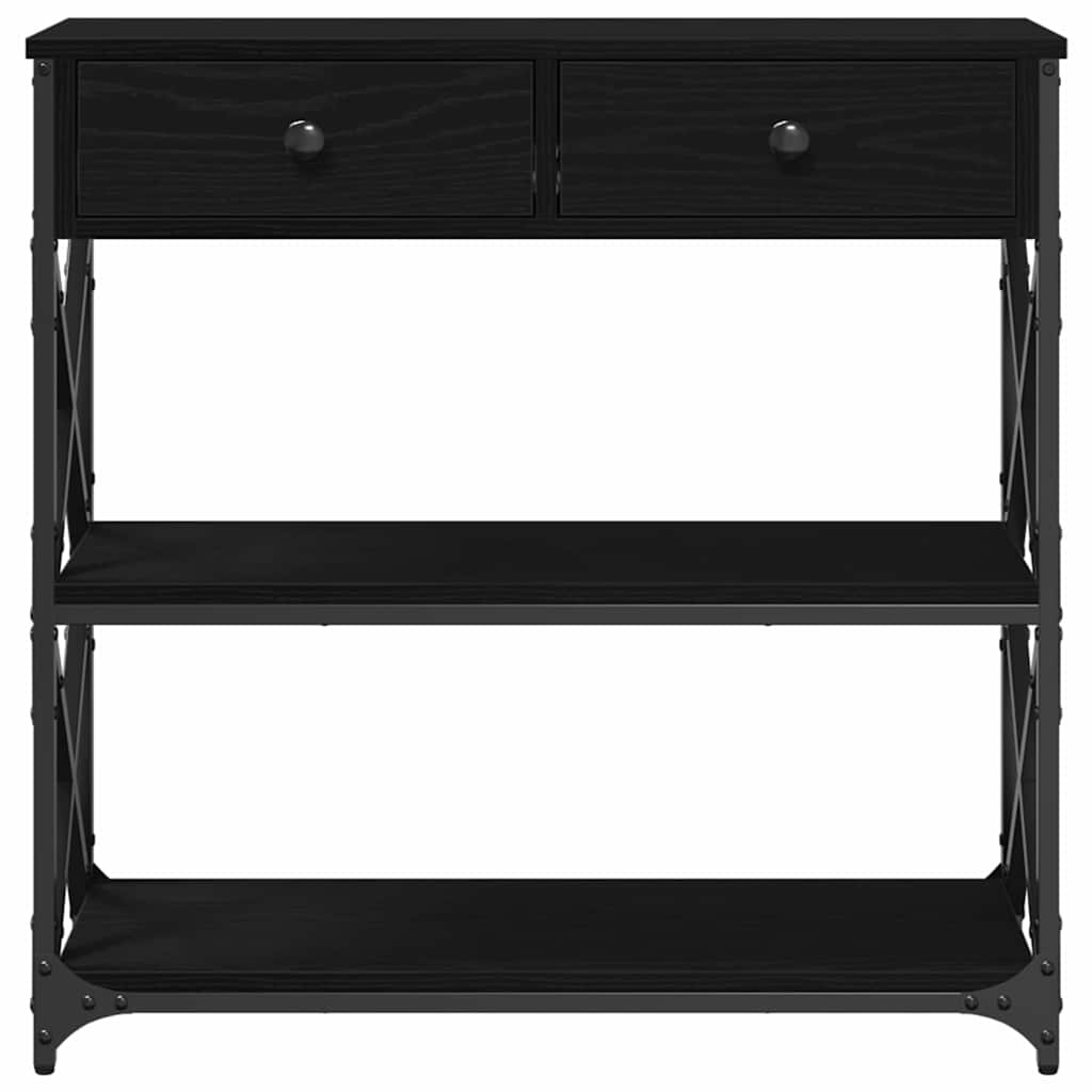 Konsol Bord Svart Ek 75 X 28 X 75 Cm