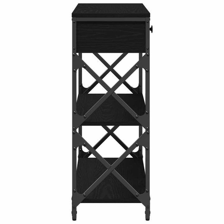 Konsol Bord Svart Ek 75 X 28 X 75 Cm