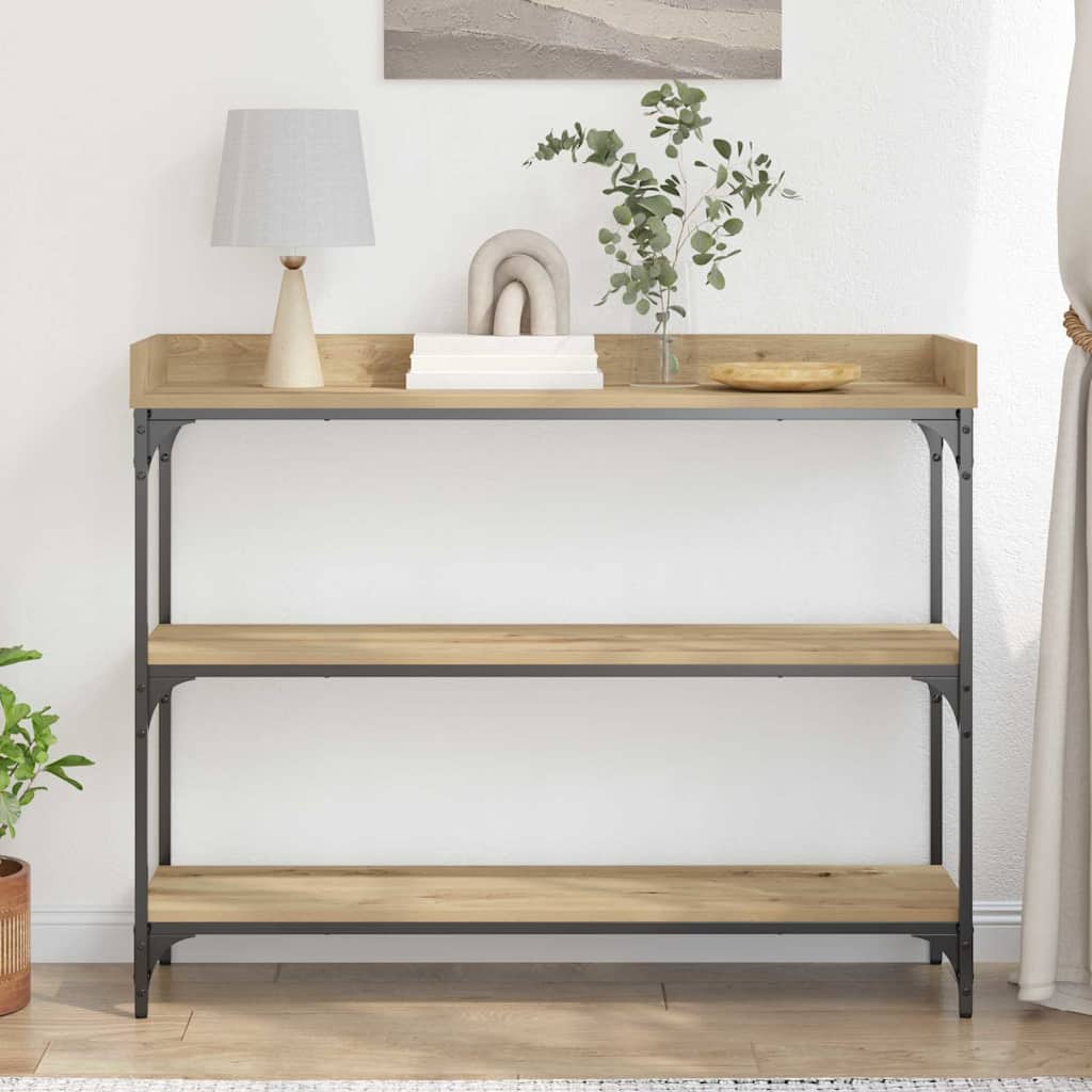 Konsolbord Artisan Ek 100 X 30 X 80 Cm