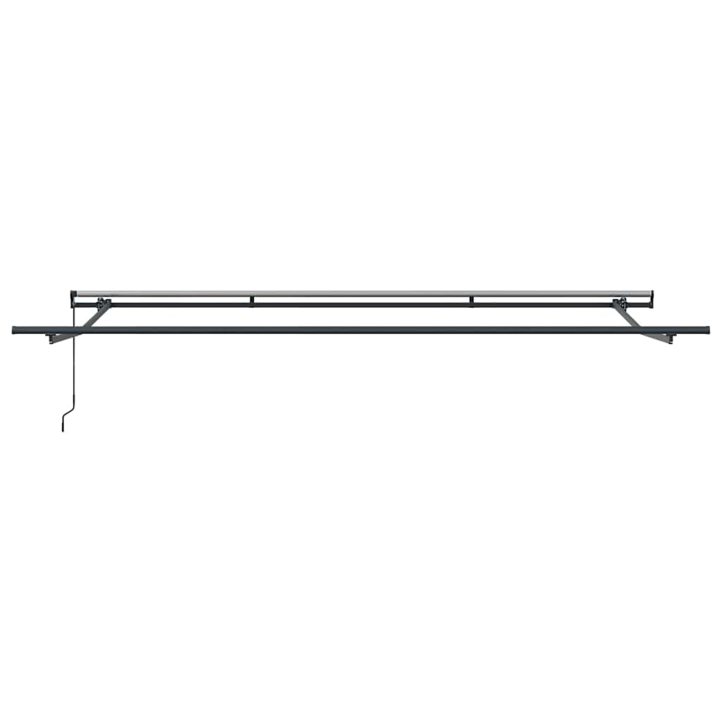 Utdragbar Markis Flerfärgsdesign 400 × 350 Cm