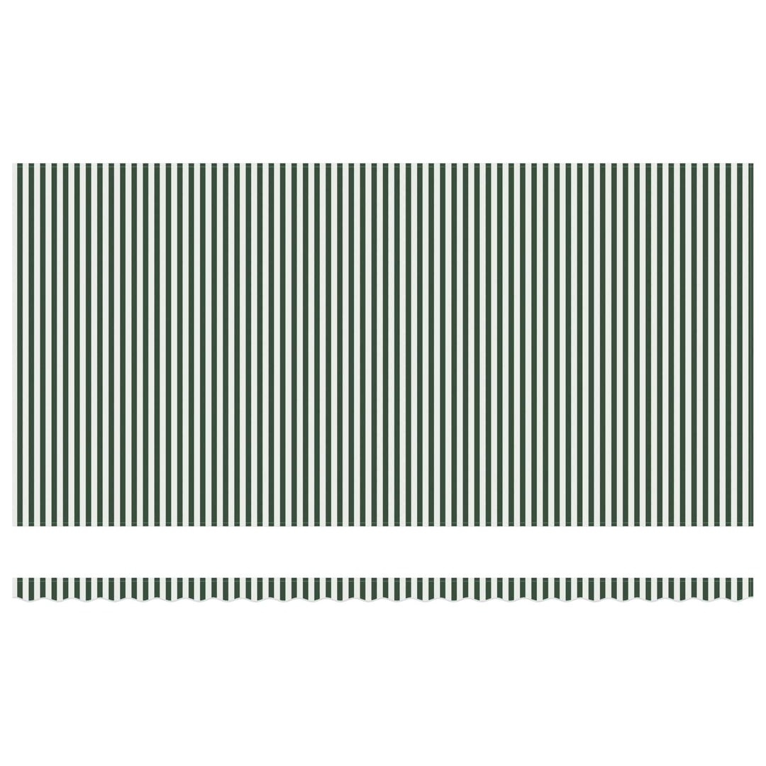 Utdragbar Markis Grön Och Vit 600 × 350 Cm