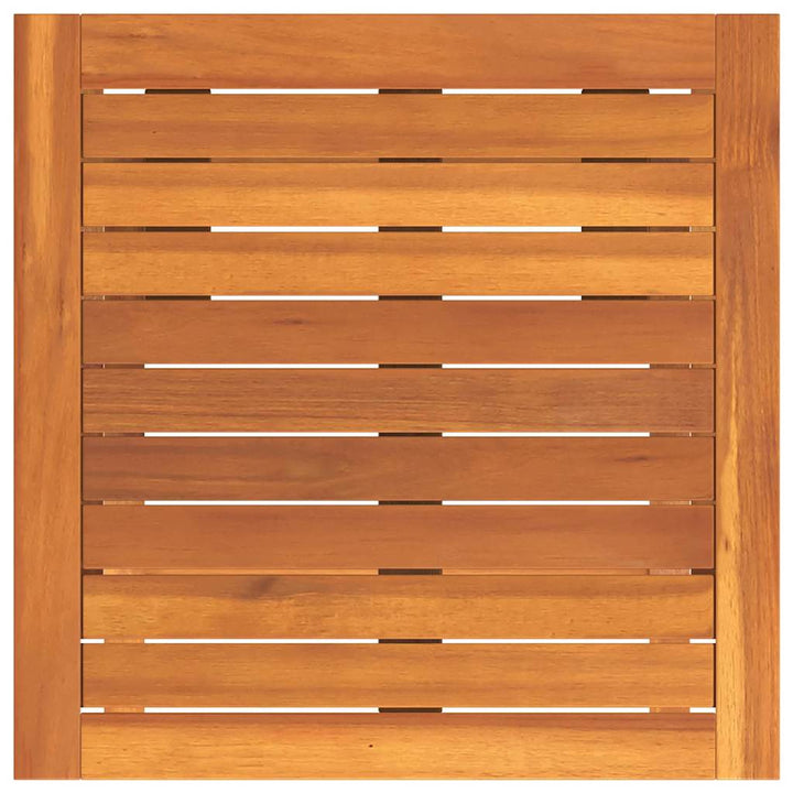 Solsäng 3 Pcs Brun Massivt Akaciaträ