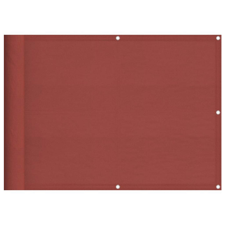 Balkongskärm Terrakotta 100% Polyester Oxford