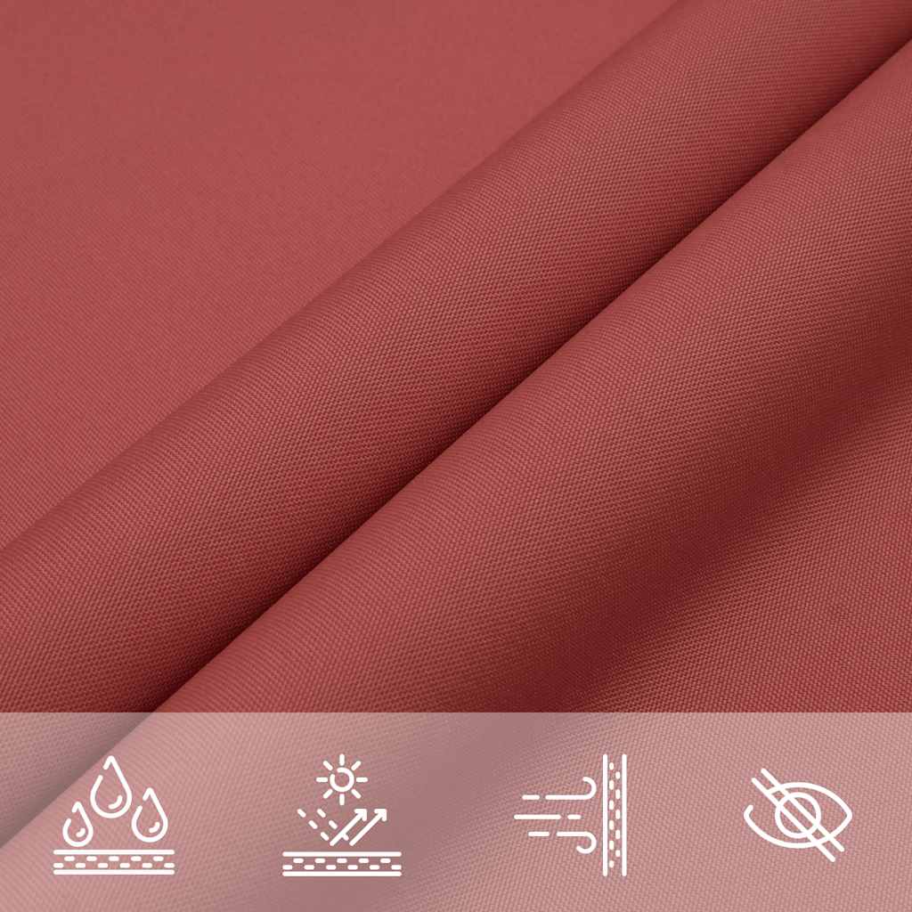 Solskydd Sail Terrakotta 100% Polyester Oxford