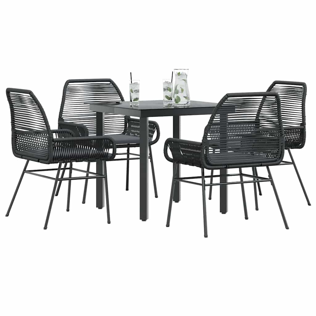 Matgrupp För Trädgård Med Dynor 3 Delar Konstrotting&amp;Glas