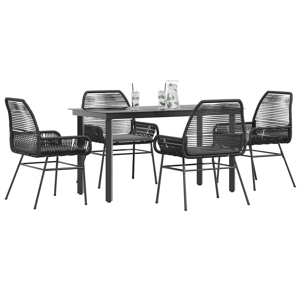 Matgrupp För Trädgård Med Dynor 3 Delar Konstrotting&amp;Glas