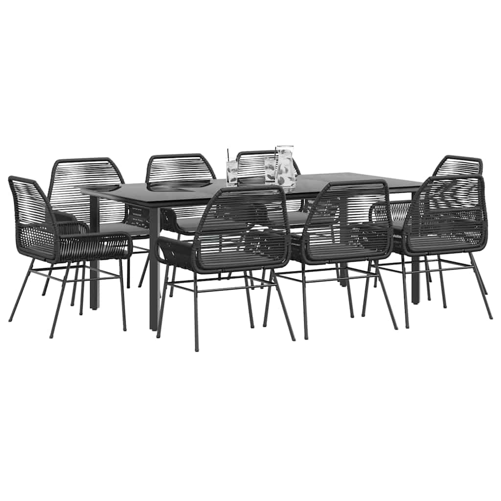 Matgrupp För Trädgård Med Dynor 3 Delar Konstrotting&amp;Glas