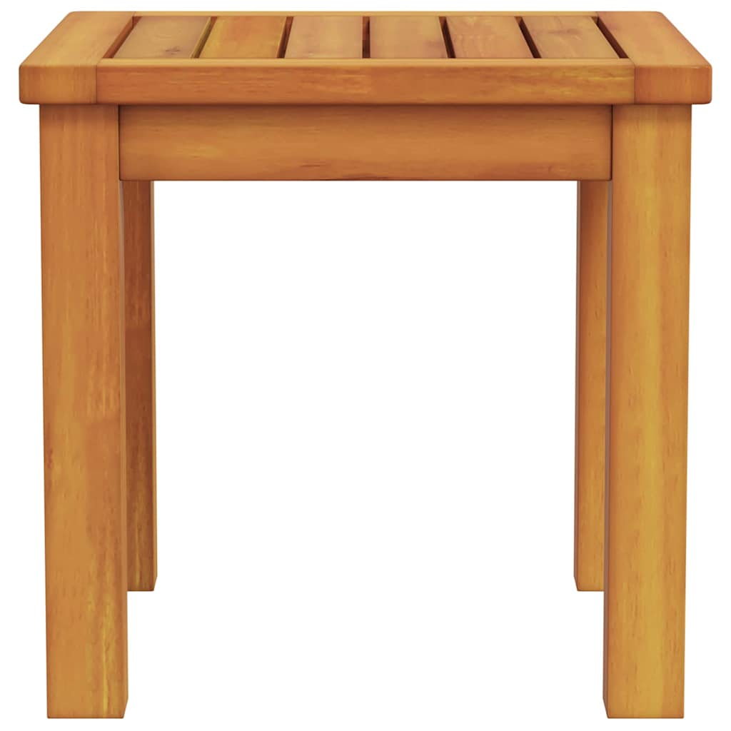 Sidobord Olivenatur 35 X 35 X 34 Cm Massivt Akaciaträ