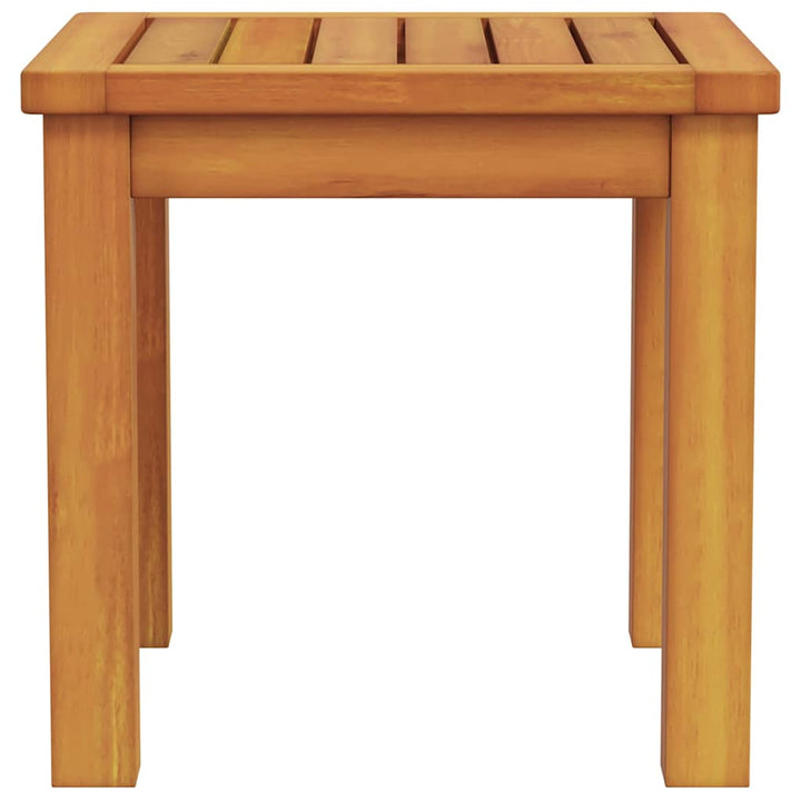 Sidobord Olivenatur 35 X 35 X 34 Cm Massivt Akaciaträ