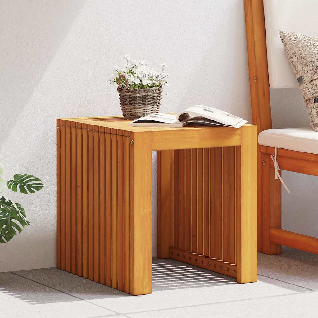 Sidobord Olivenatur 43 X 36 X 40 Cm Massivt Teakträ