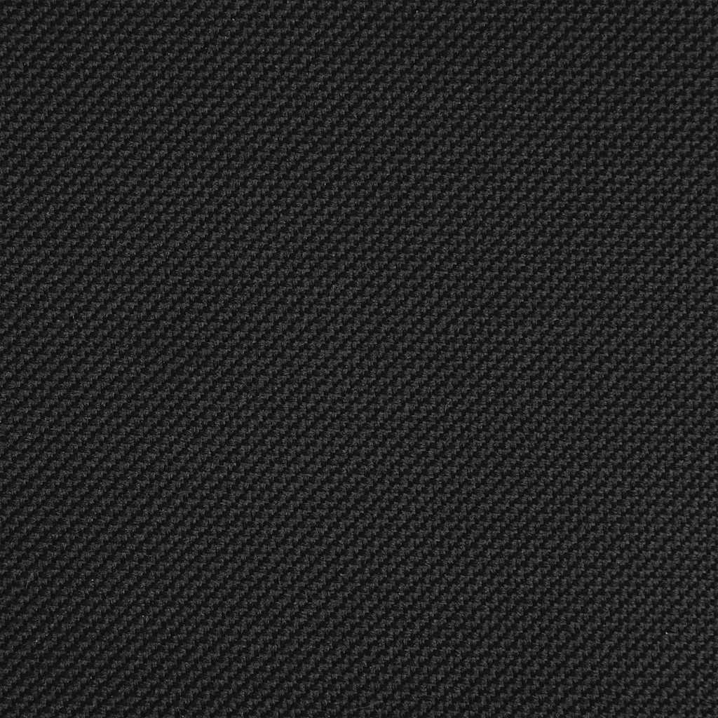 Solstol 2 Pcs Svart 58 X 188 X 77Cm Polyester