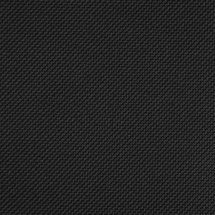 Solstol 2 Pcs Svart 58 X 188 X 77Cm Polyester