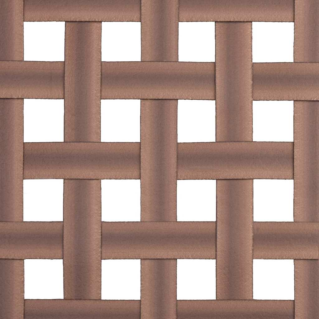 Trädgårdsmöbelset 4 Pcs Brun Konstrotting