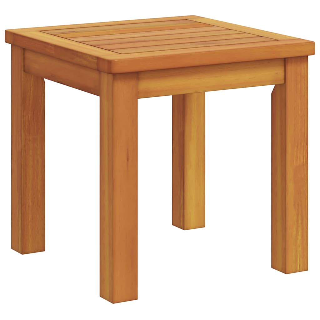 Solstol Reclining 3 Pcs Brun Massivt Akaciaträ