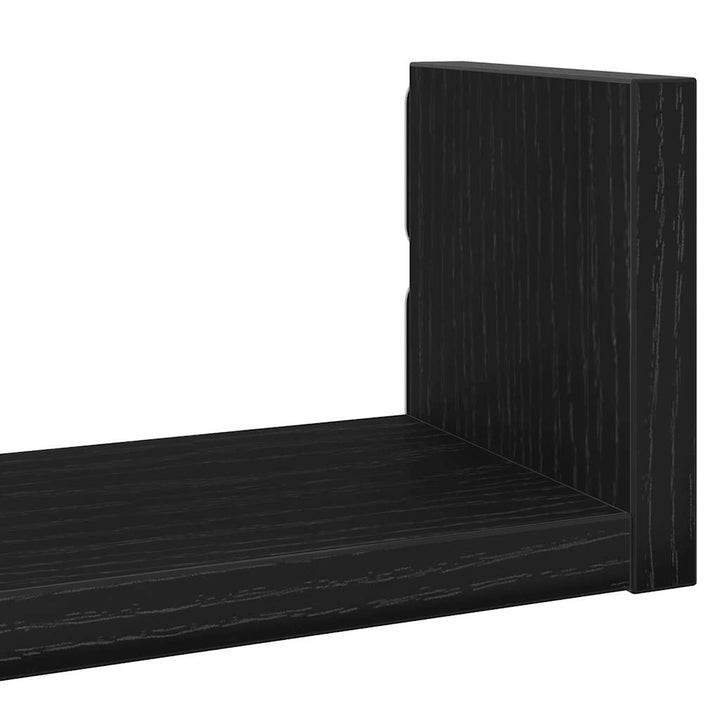 Vägghyllor 3 St Parkett