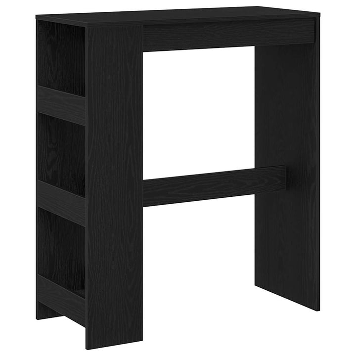 Barbord Med Hyllor 90X40X103,5 Cm Konstruerat Trä