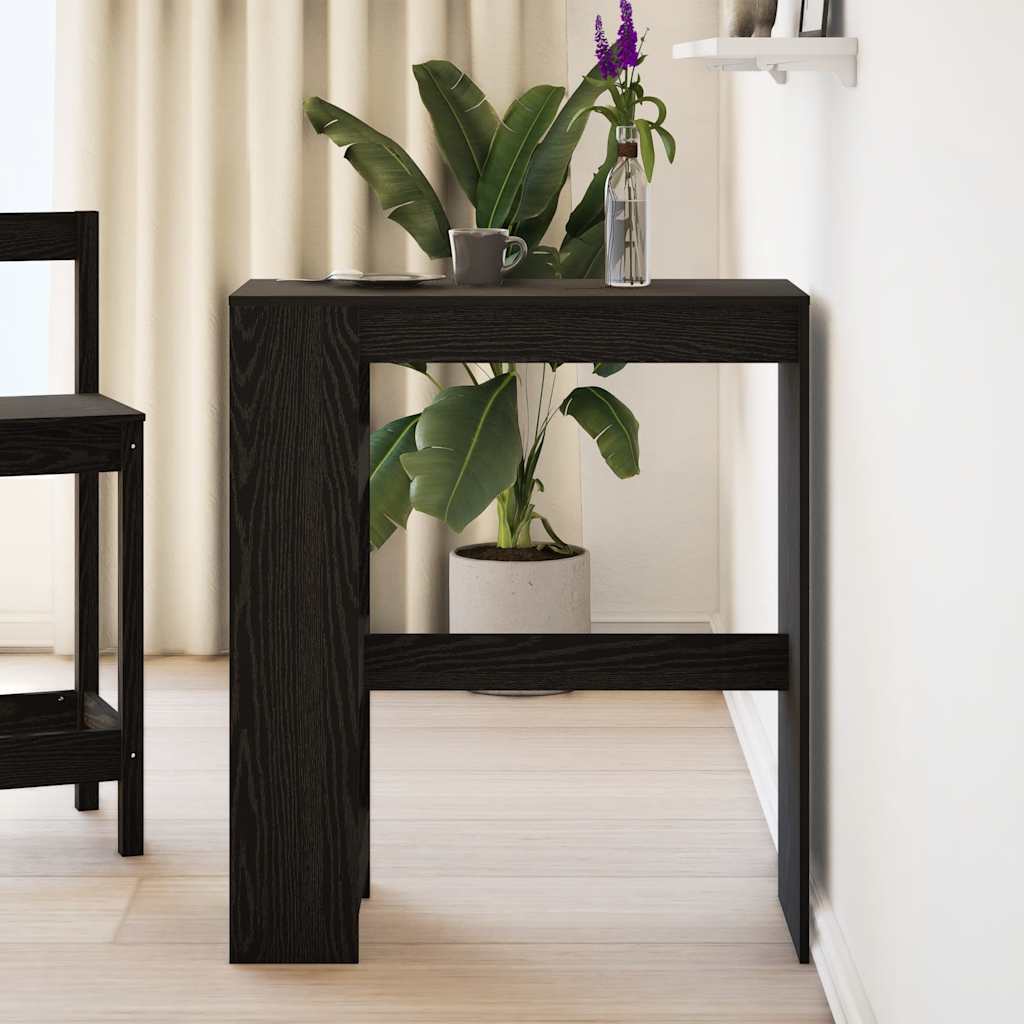 Barbord Med Hyllor 90X40X103,5 Cm Konstruerat Trä