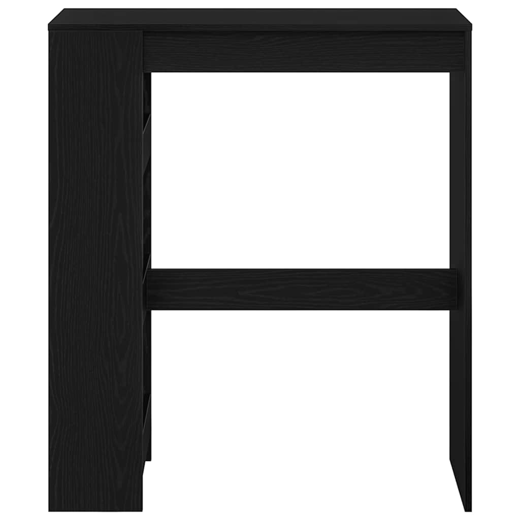 Barbord Med Hyllor 90X40X103,5 Cm Konstruerat Trä