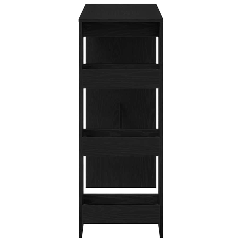 Barbord Med Hyllor 90X40X103,5 Cm Konstruerat Trä