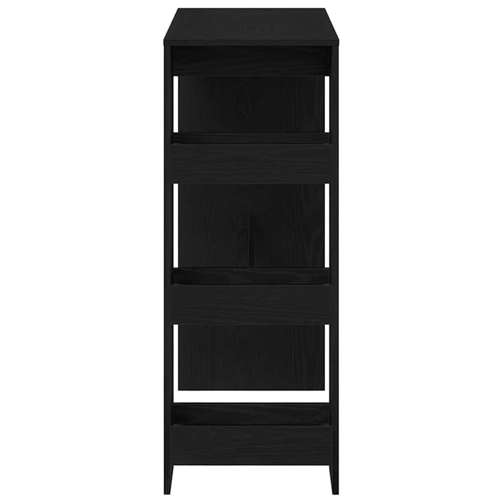 Barbord Med Hyllor 90X40X103,5 Cm Konstruerat Trä