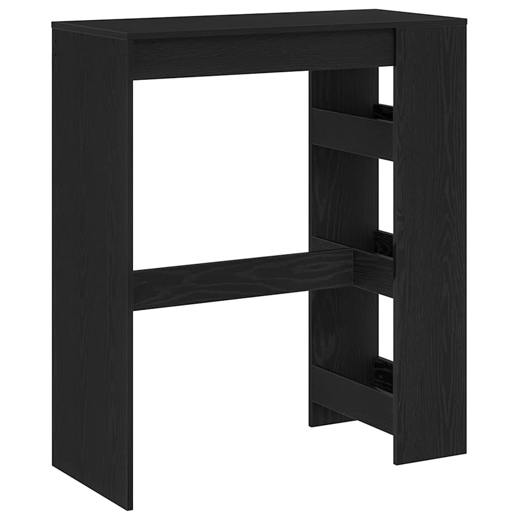 Barbord Med Hyllor 90X40X103,5 Cm Konstruerat Trä